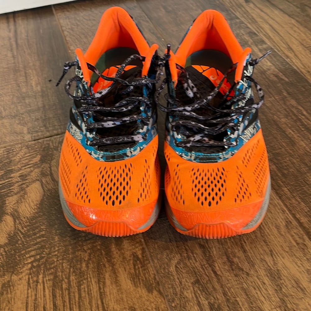 ASICS tennis shoes.